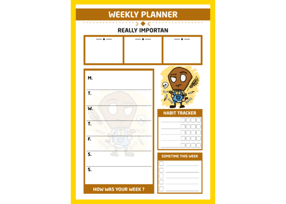 ADHD Planner – Killer Farmer Theme: Reclaim Your Time with Purposeful Structure