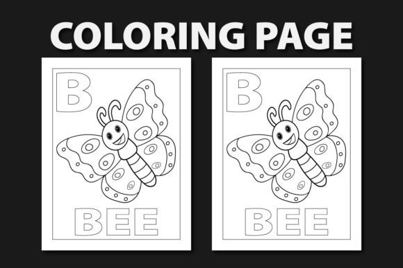 Creating the Perfect B for Bee Coloring Page: A Complete KDP Interior Guide