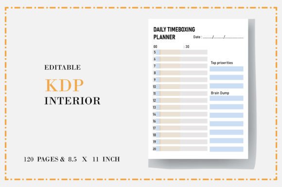 Daily Timeboxing Planner: Your Blueprint for Focused, High-Impact Days