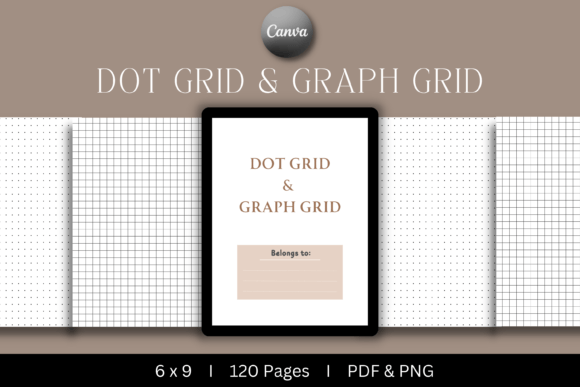 Dot Grid Graph Grid: A Versatile KDP Journal for Creative and Professional Use