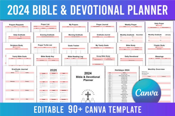 Evaluating the Editable 2024 Bible Devotional Planner: A Practical Review