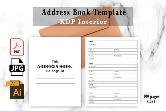 How an Address Book Template Can Strengthen Your KDP Publishing Strategy