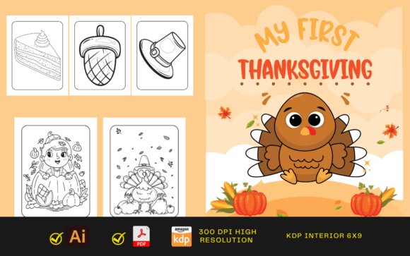 Thanksgiving Coloring Book for Toddlers – A Smart Choice for Creators and Parents