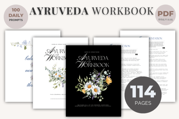 The Ayurveda Workbook: A Practical Guide to Self-Discovery and Holistic Well-Being