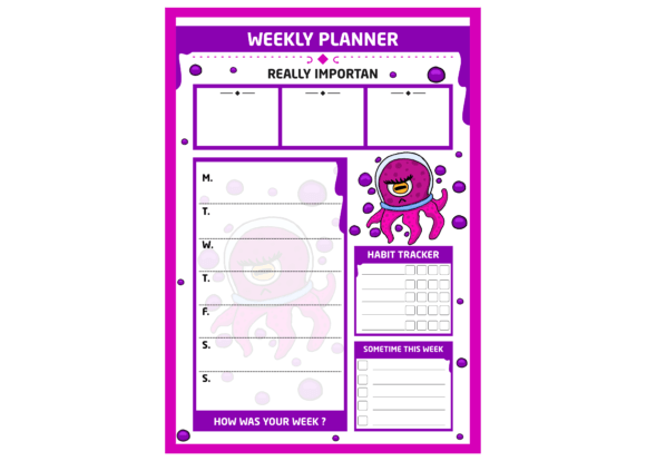 The Pink Alien Octopus Effect: Rethinking Focus with an ADHD Planner Designed for Neurodivergent Minds