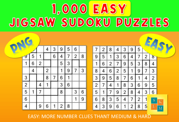 Unlock the Fun: A Complete Guide to 1,000 Easy Jigsaw Sudoku Puzzles