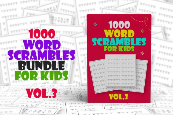 Word Scramble Puzzles for Kids Vol.3: A Practical Asset for KDP Publishers and Educators